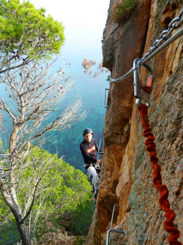 Un dia soleado para la ferrata